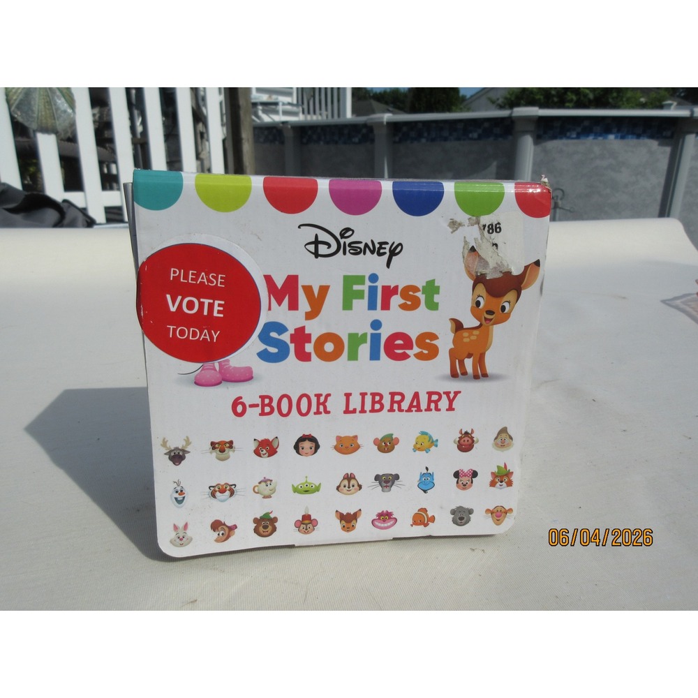 Disney My First Stories 6-Book Library Board Book Set PI Kids Jerrod Maruyama